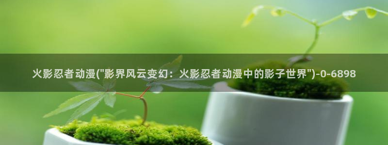 同性动漫:火影忍者动漫(\